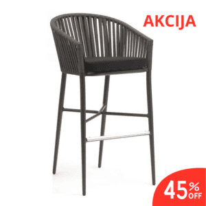 Cara barska stolica smeđa. Na fotografiji se nalazi Cara barska stolica smeđe boje koja je na akciji 45%.
