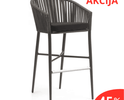 Cara barska stolica smeđa. Na fotografiji se nalazi Cara barska stolica smeđe boje koja je na akciji 45%.